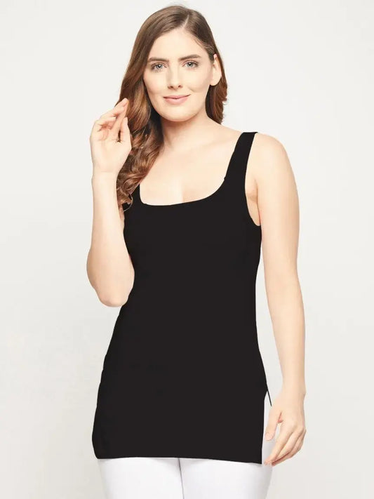 DAMRO | BROAD BELT CAMISOLE | HIP LENGTH INNER | 100% Premium Combed Cotton