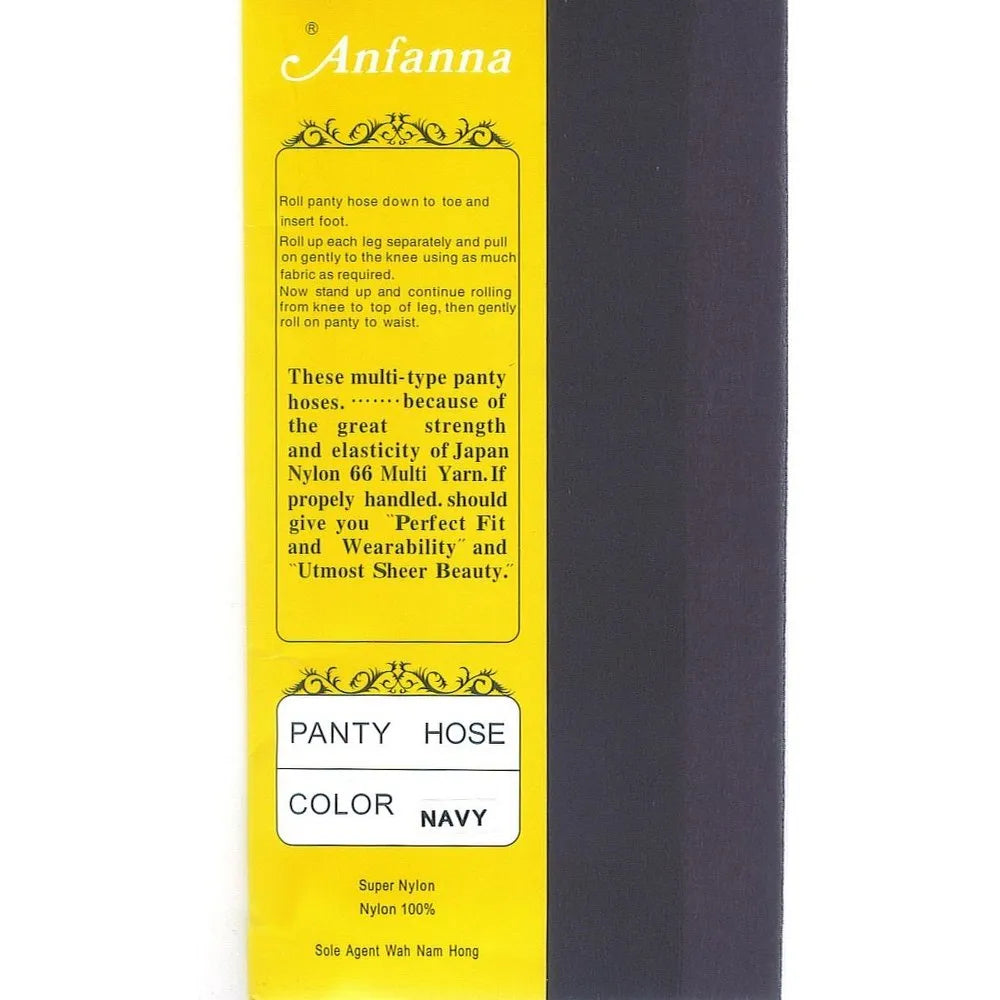 Anfanna High-Waist Nylon Pantyhose Stockings