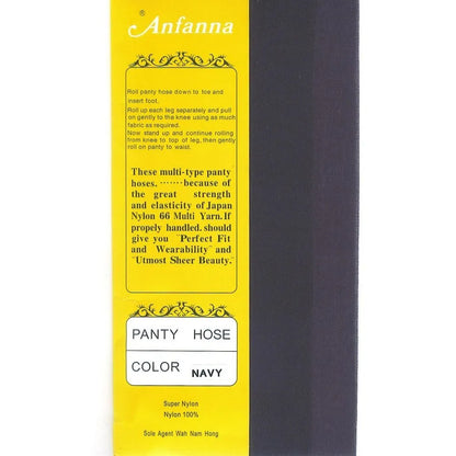 Anfanna High-Waist Nylon Pantyhose Stockings