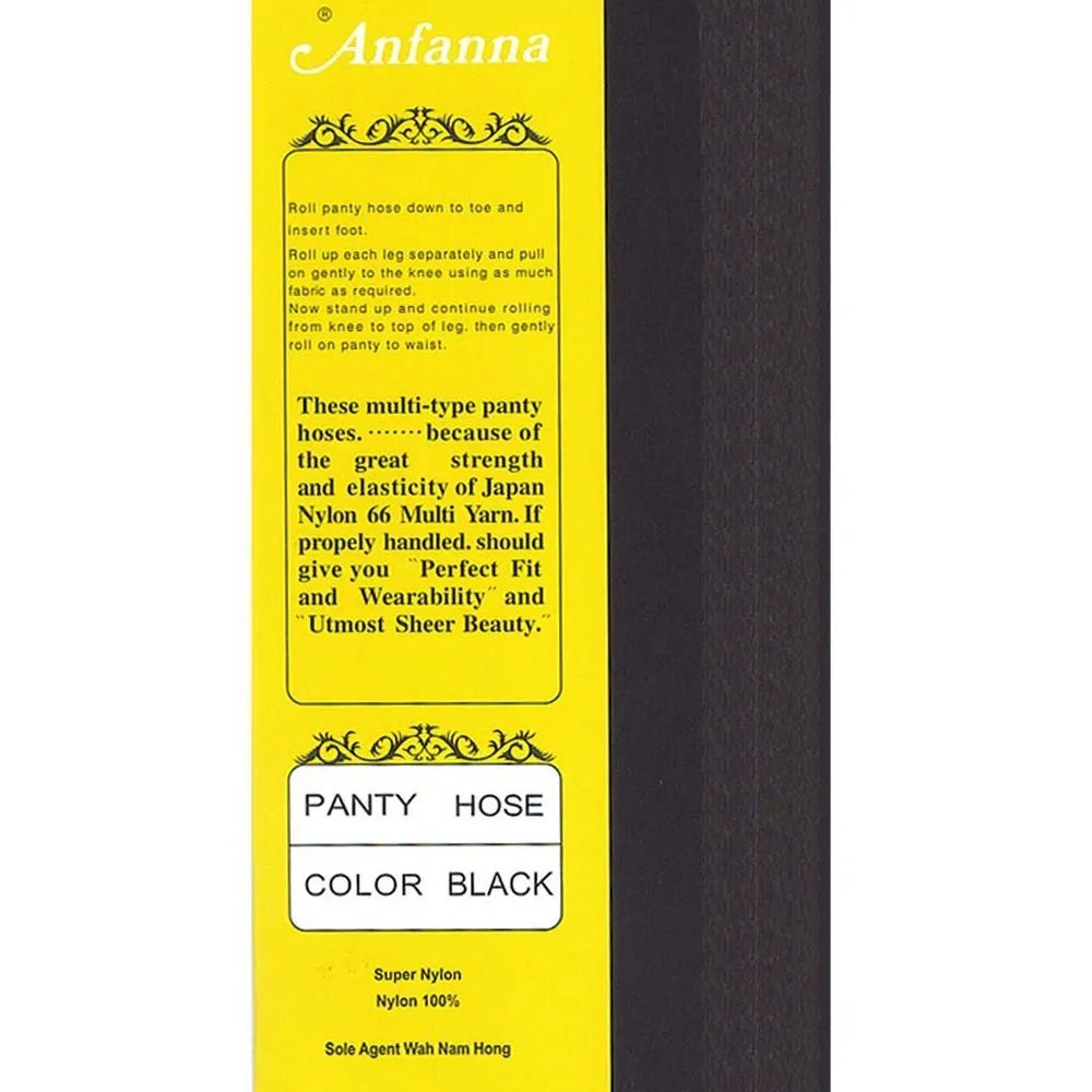Anfanna High-Waist Nylon Pantyhose Stockings