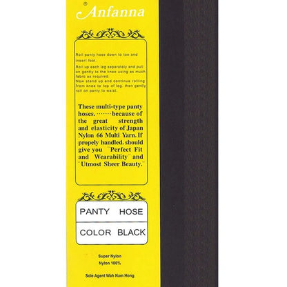 Anfanna High-Waist Nylon Pantyhose Stockings