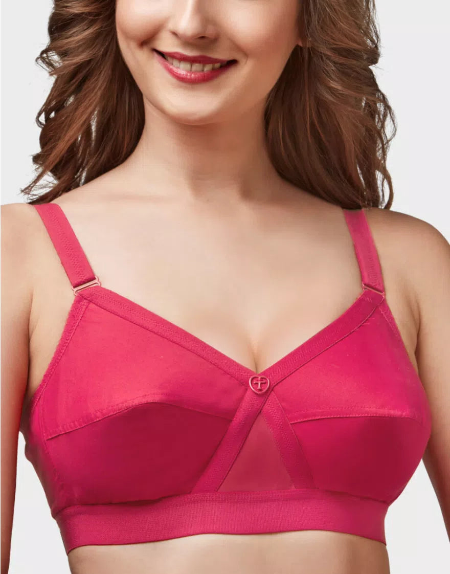 Trylo Krutika Cotton Bra | Minimizer Bra