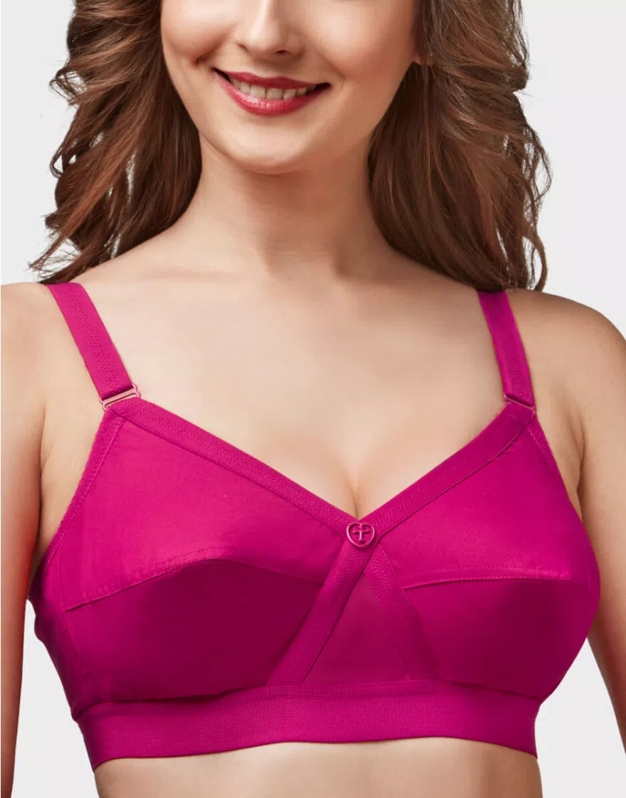 Trylo Krutika Cotton Bra | Minimizer Bra